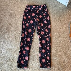 Horoscopez by dolls kill black denim sun and moon pants